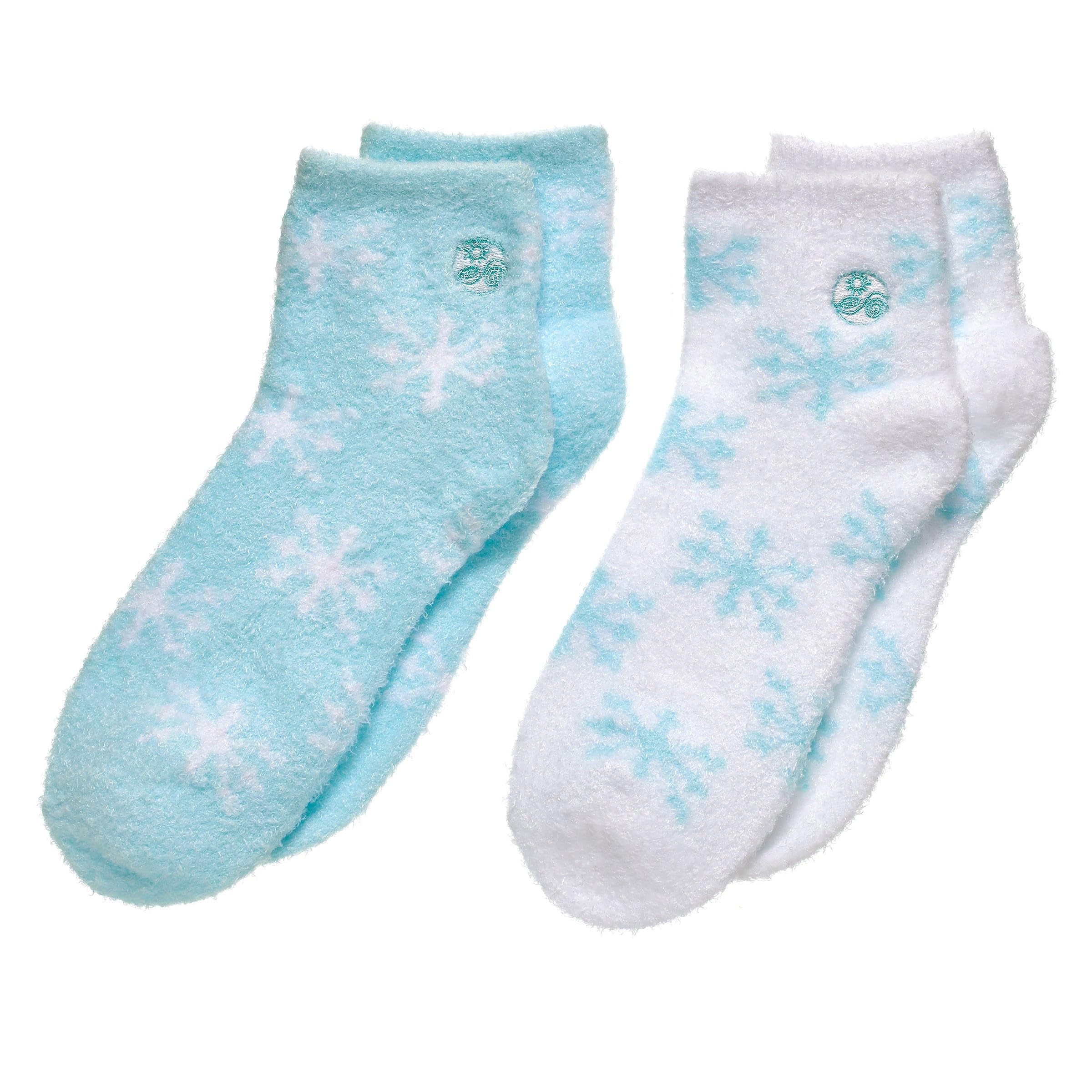 Earth Therapeutics Thera-Soft Chaussettes Douceur Plush: toucher luxueux et confort enveloppant.