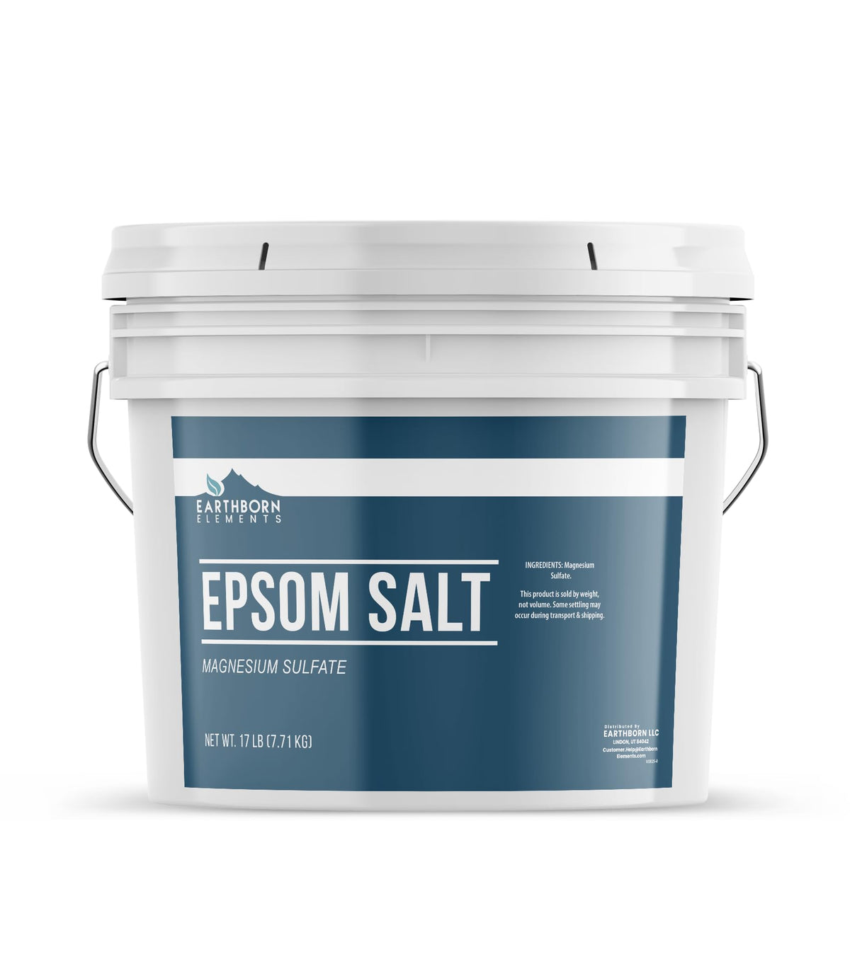 Earthborn Elements Epsom Salt – dissolution rapide dans l'eau pour bain