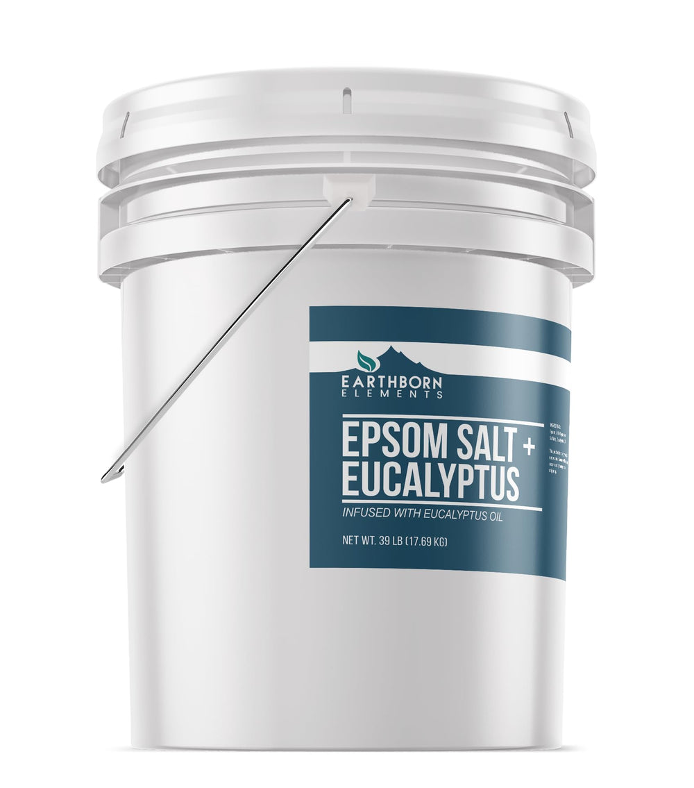Earthborn Elements huile essentielle d'eucalyptus pour bain; parfum frais et vivifiant