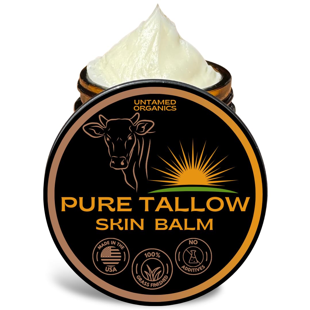 Earthborn Organics Suif Pur Pot: soin nourrissant et hydratant.