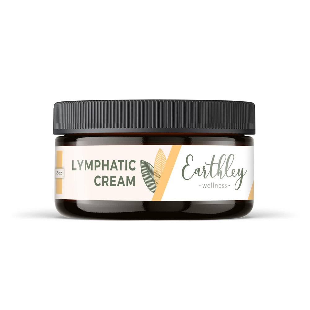 Earthley Wellness Crème lymphatique — bouteille-pour: application facile au quotidien