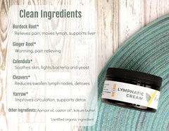 Earthley Wellness Crème lymphatique — texture-crème: hydratation douce et sensation apaisante
