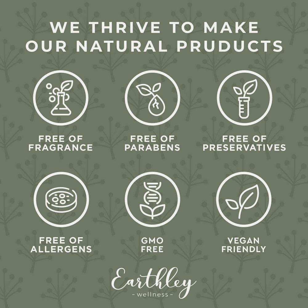 Earthley Wellness Magnesium Lotion: lavande naturelle apaise l'ambiance nocturne.