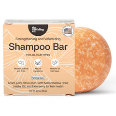 The Earthling Co. Shampoo Bar offre une mousse luxueuse pour nettoyer en douceur.