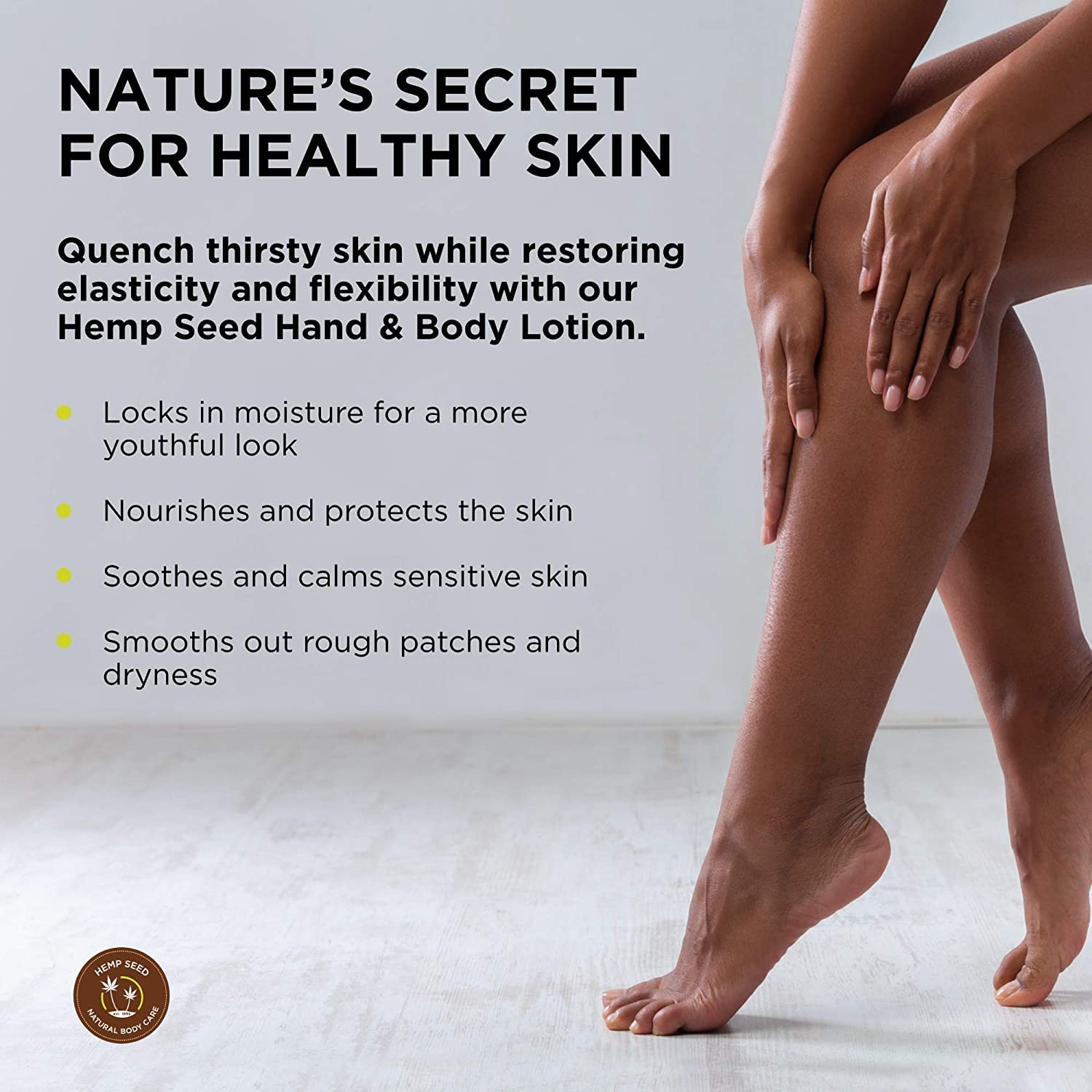 Earthly Body Lotion – application rapide et absorption sans gras.