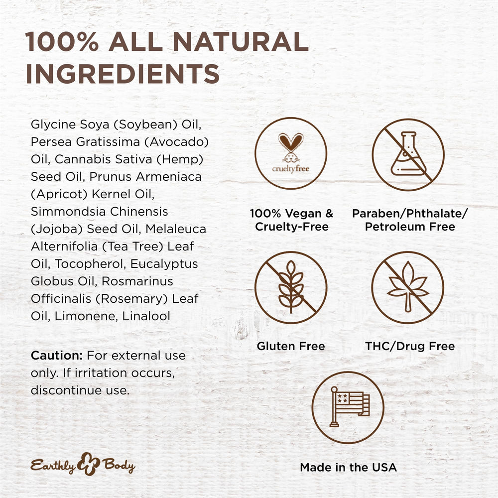 Earthly Body Miracle Oil – Apaise les irritations cutanées et procure douceur.