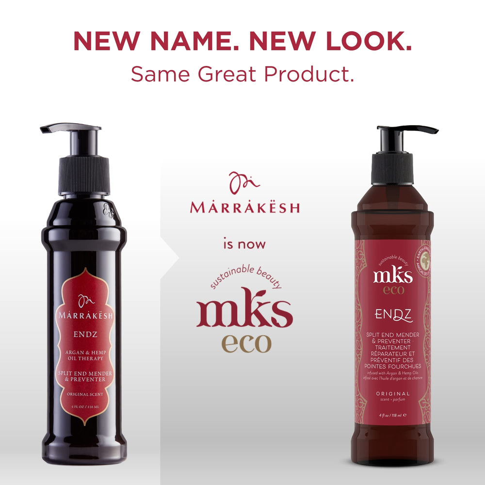 Earthly Body MKS Eco Endz flacon, appliquez l'huile pour une texture lisse et brillante.