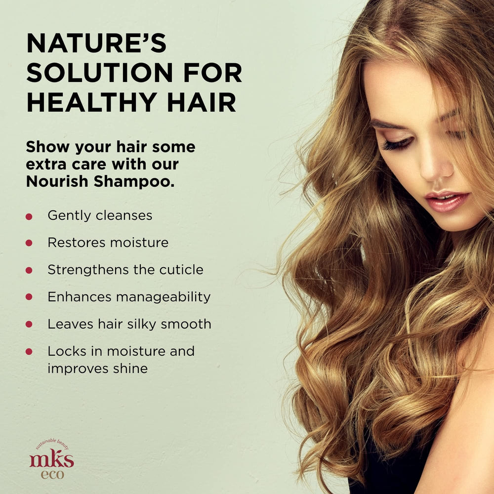 Earthly Body MKS Eco Nourish Shampoo-hemp-seed-oil-protection: protège les longueurs et nourrit en profondeur