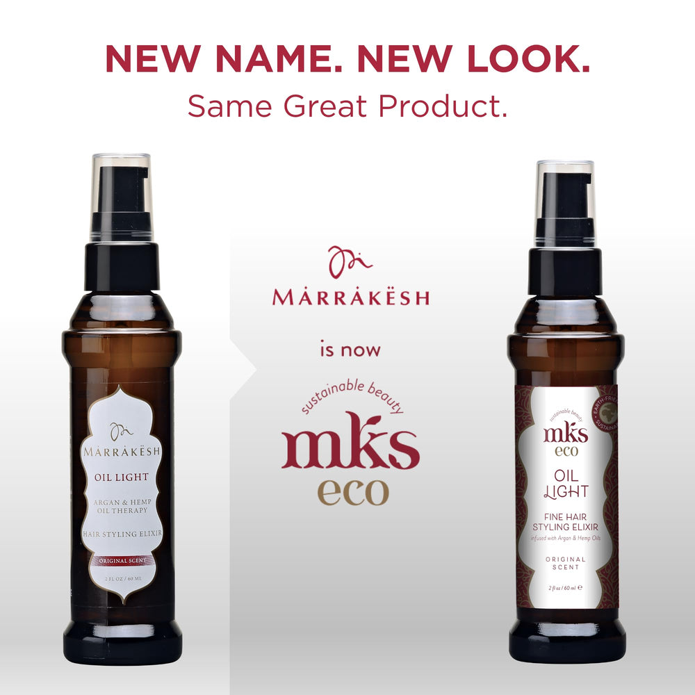 Earthly Body MKS Eco Hair Elixir – huile argan visible, nourrissante pour cheveux.