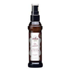 Earthly Body MKS Eco Hair Elixir – bouteille élégante prête à l'application, hydratation légère.