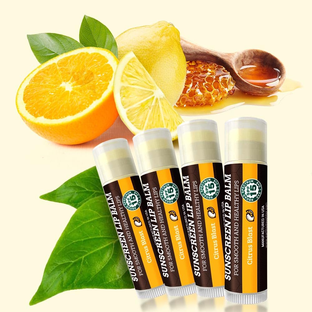 Emballage recyclable Earth's Daughter baume lèvres citron pour le voyage