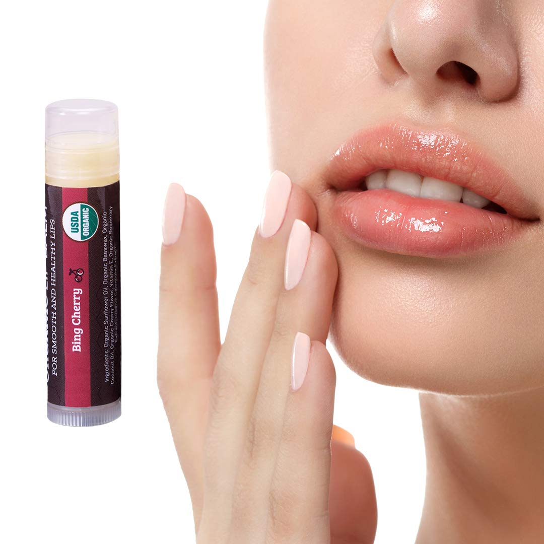 Earth's Daughter Cherry Lip Balm application douce et réconfortante