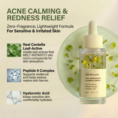 Texture légère du serum permet une absorption rapide.
