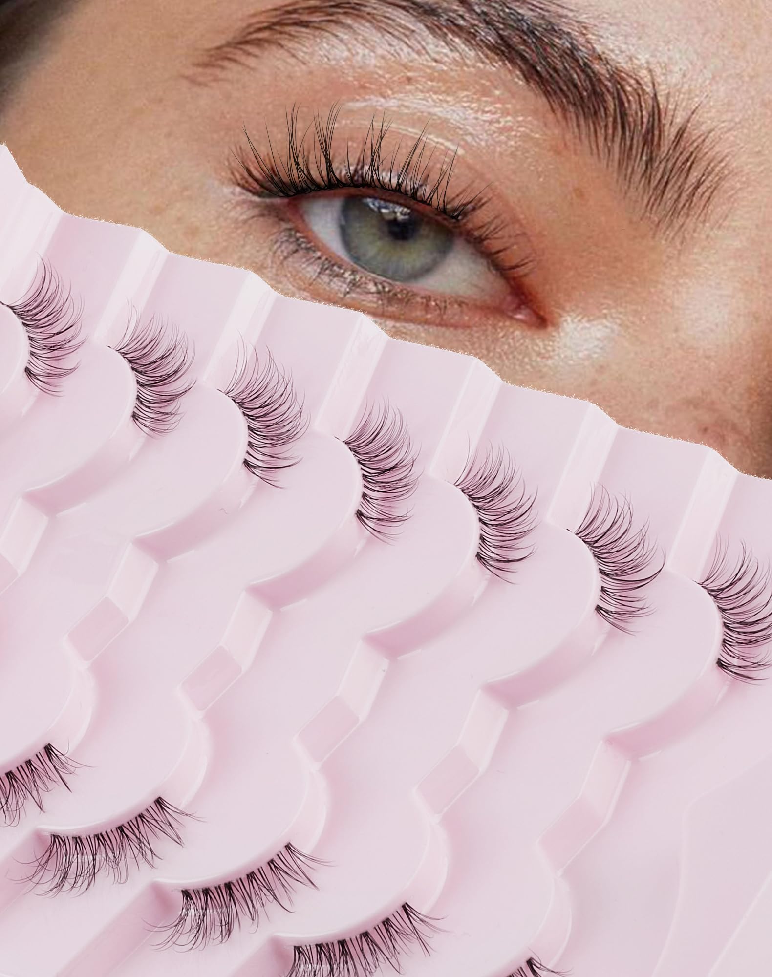 Easeful cils demi coin naturel — regard discret et tenue longue durée.