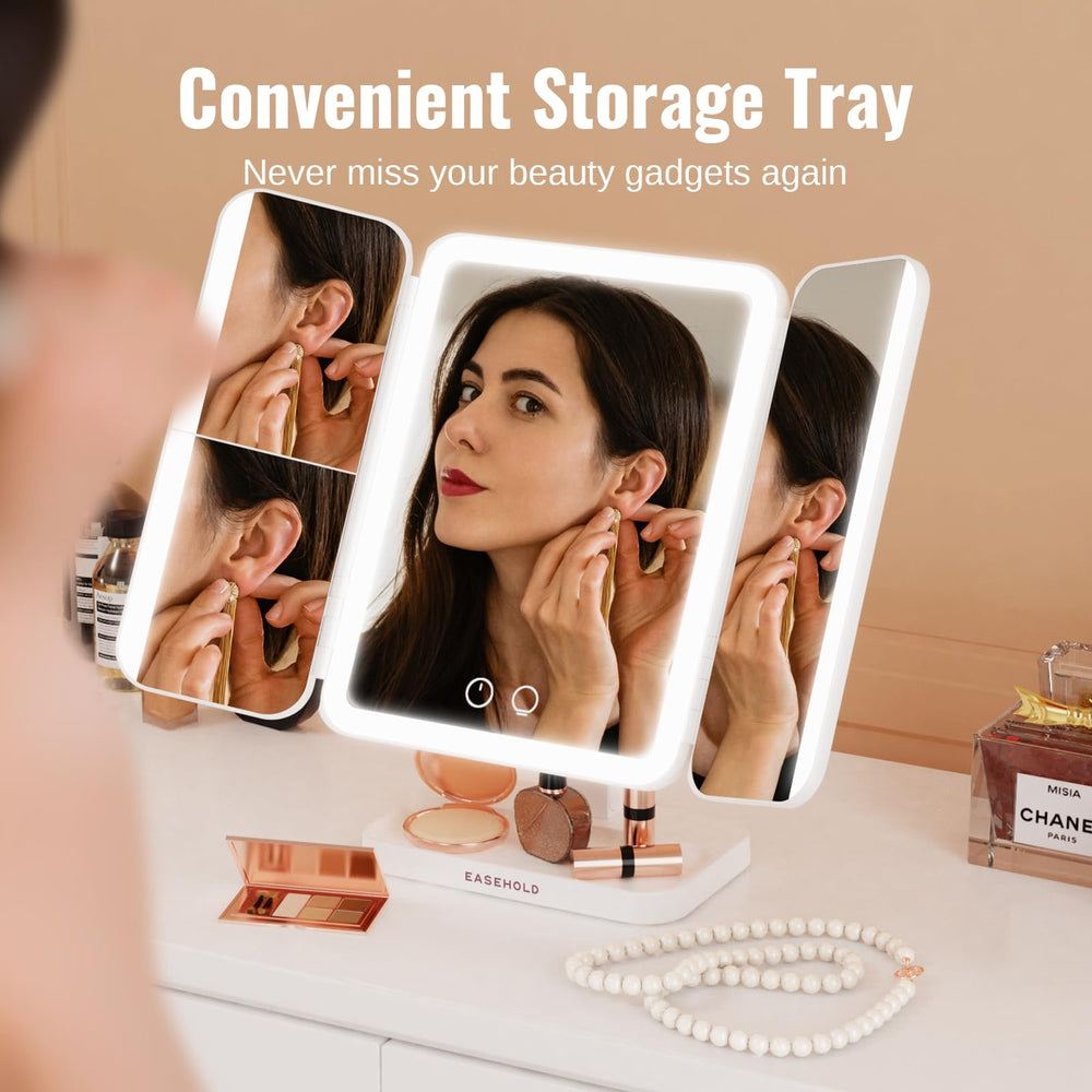 Miroir EASEHOLD cadeau idéal pour femmes et filles passionnées de beauté.
