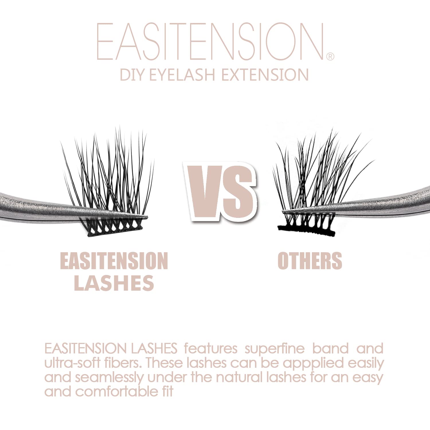 EASITENSION Application facile extensions cils, idéal pour débutants et tests rapides.