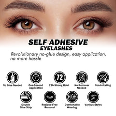 EASITENSION démonstration application rapide en une seconde pour cils volumineux et naturels.