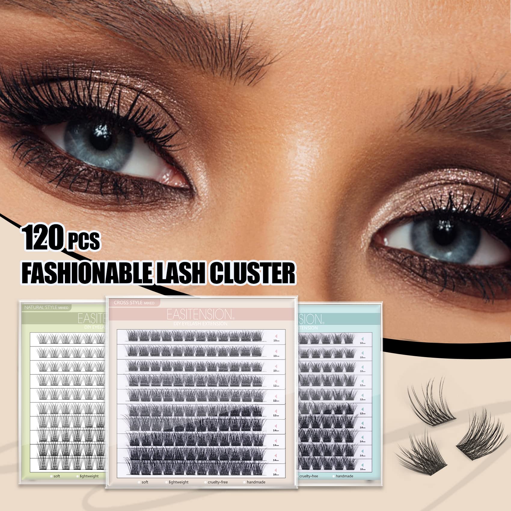 Kit maison EASITENSION cils pour personnaliser votre style.