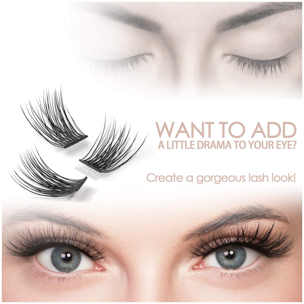 Clusters 12-14 mm EASITENSION: volume personnalisable pour le regard