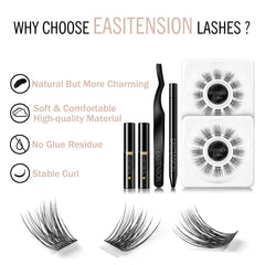 Colle EASITENSION sans latex et sans odeur pour cils