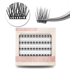 EASITENSION Extension Cils ensemble 48 clusters 3D pour un regard volumineux et naturel.