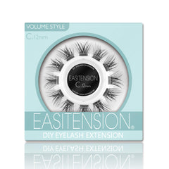 EASITENSION extension cils volume 12mm en ensemble pour un regard naturel.