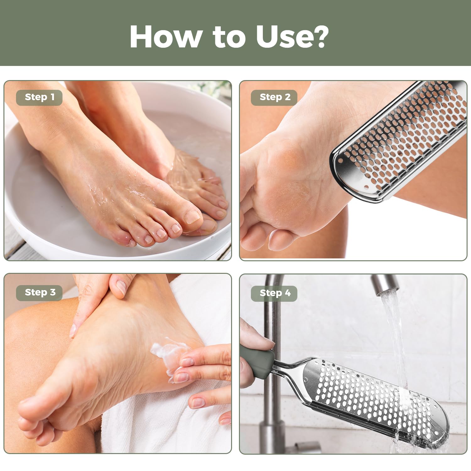 Utilisation sous la douche avec Easkep, pratique et hygiénique