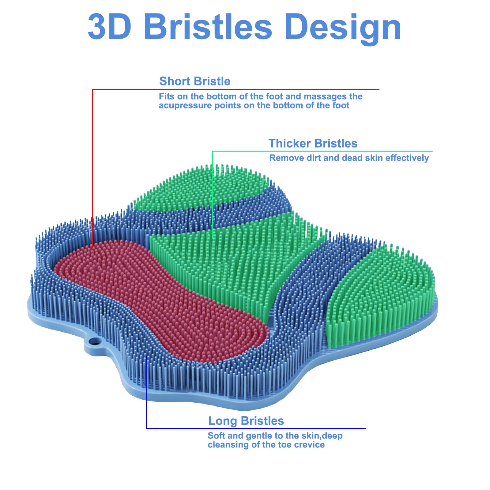 Easkite brosse-dos-douche-fixation-murale facilite le nettoyage du dos sans effort