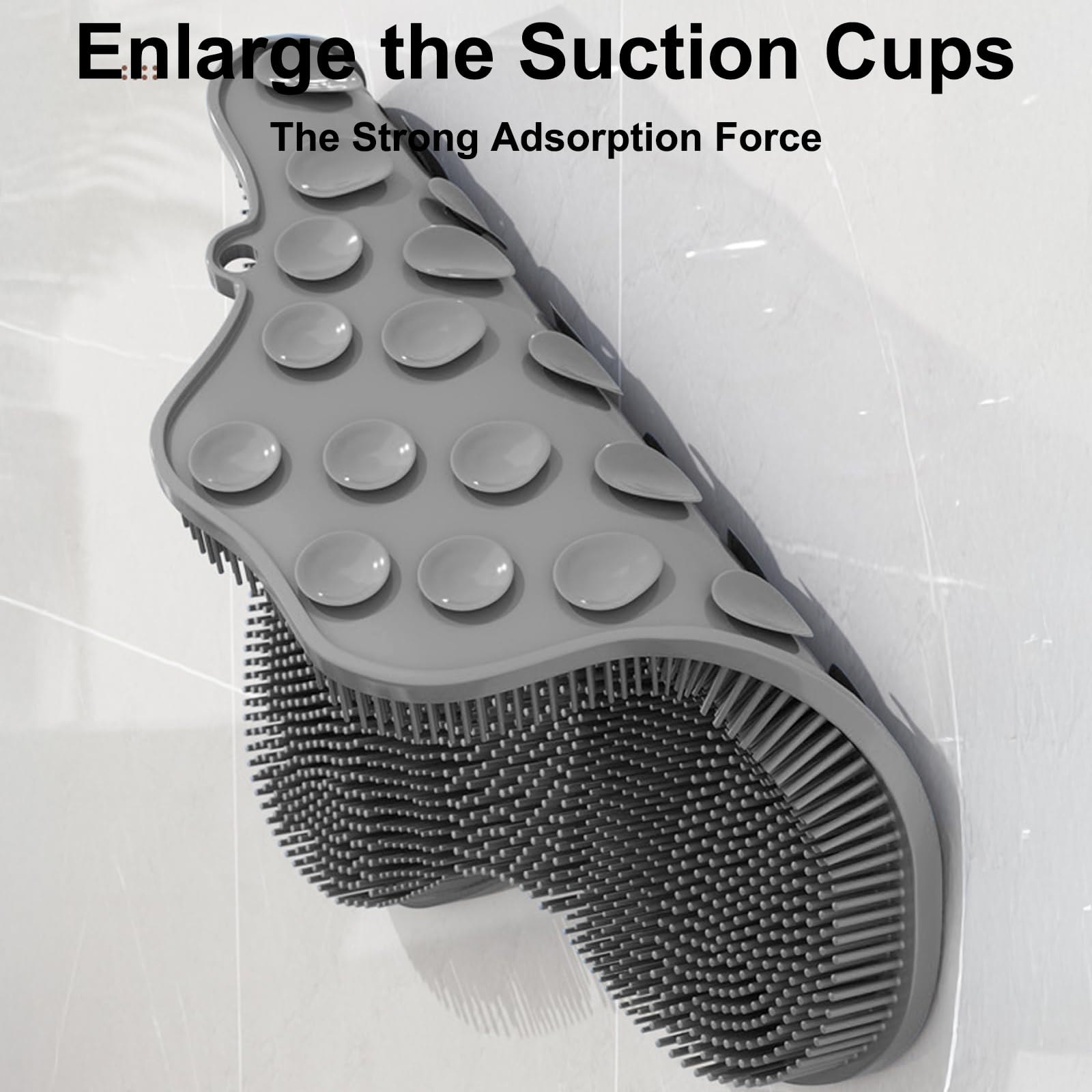 Easkite, brosse silicone doux, matiere durable.