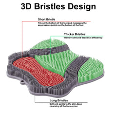 Ventouses Easkite, base stable sur paroi douche.