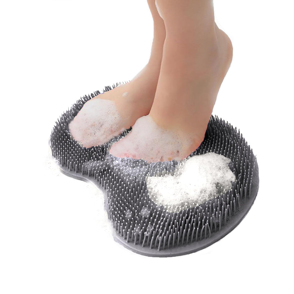 Easkite brosse-pied-douche-silicone pour exfolier et masser les pieds.