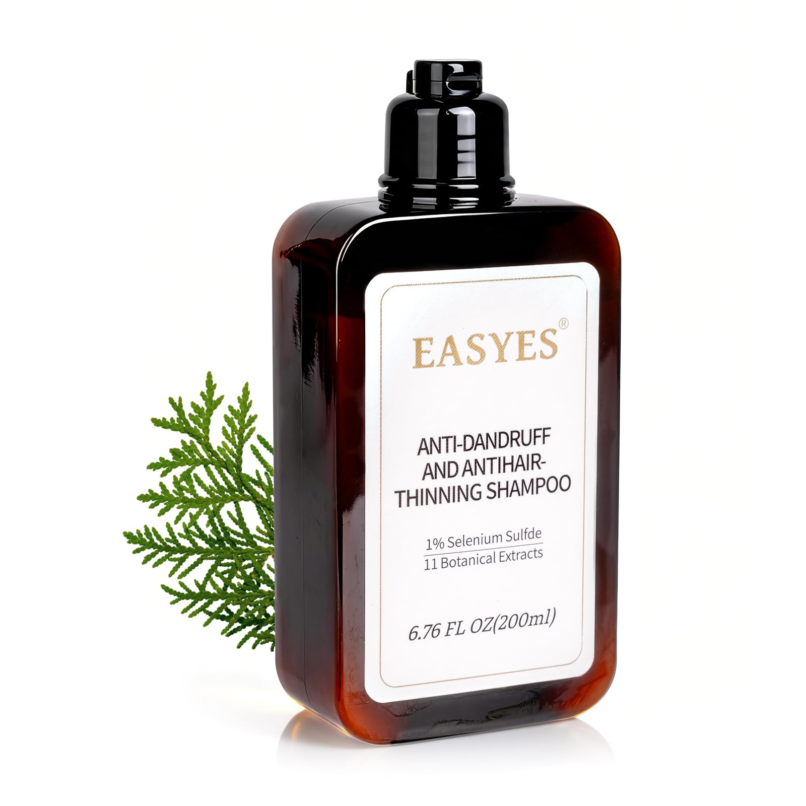 Easyes Shampoing Anti-Pellicules : flacon pompe, application précise et rapide.