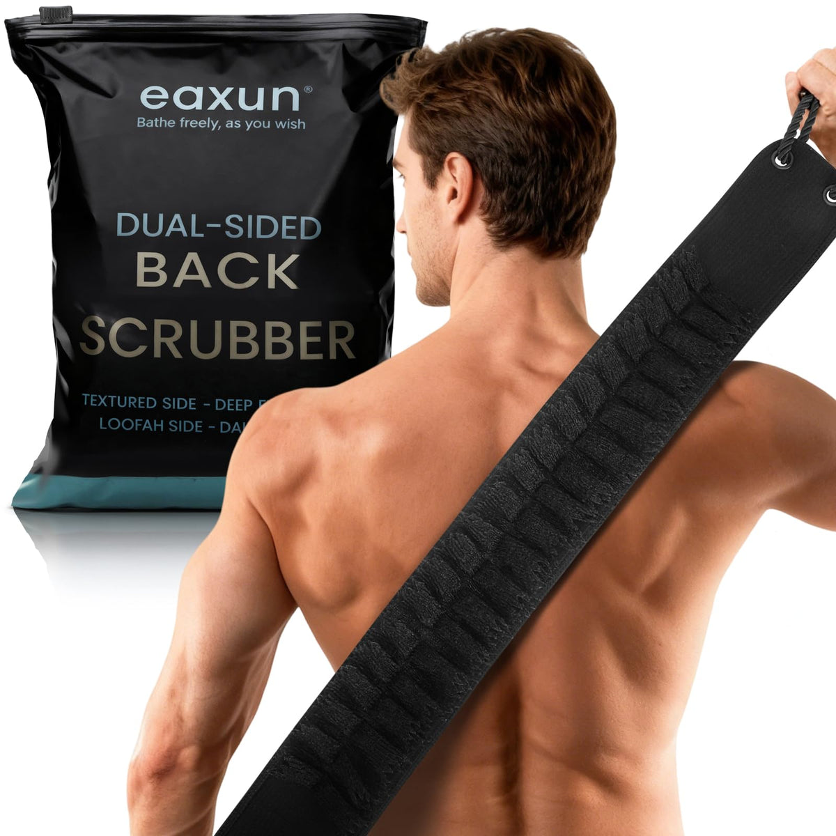 Brosse dos eaxun 40 pouces avec manches pour atteindre tout le dos