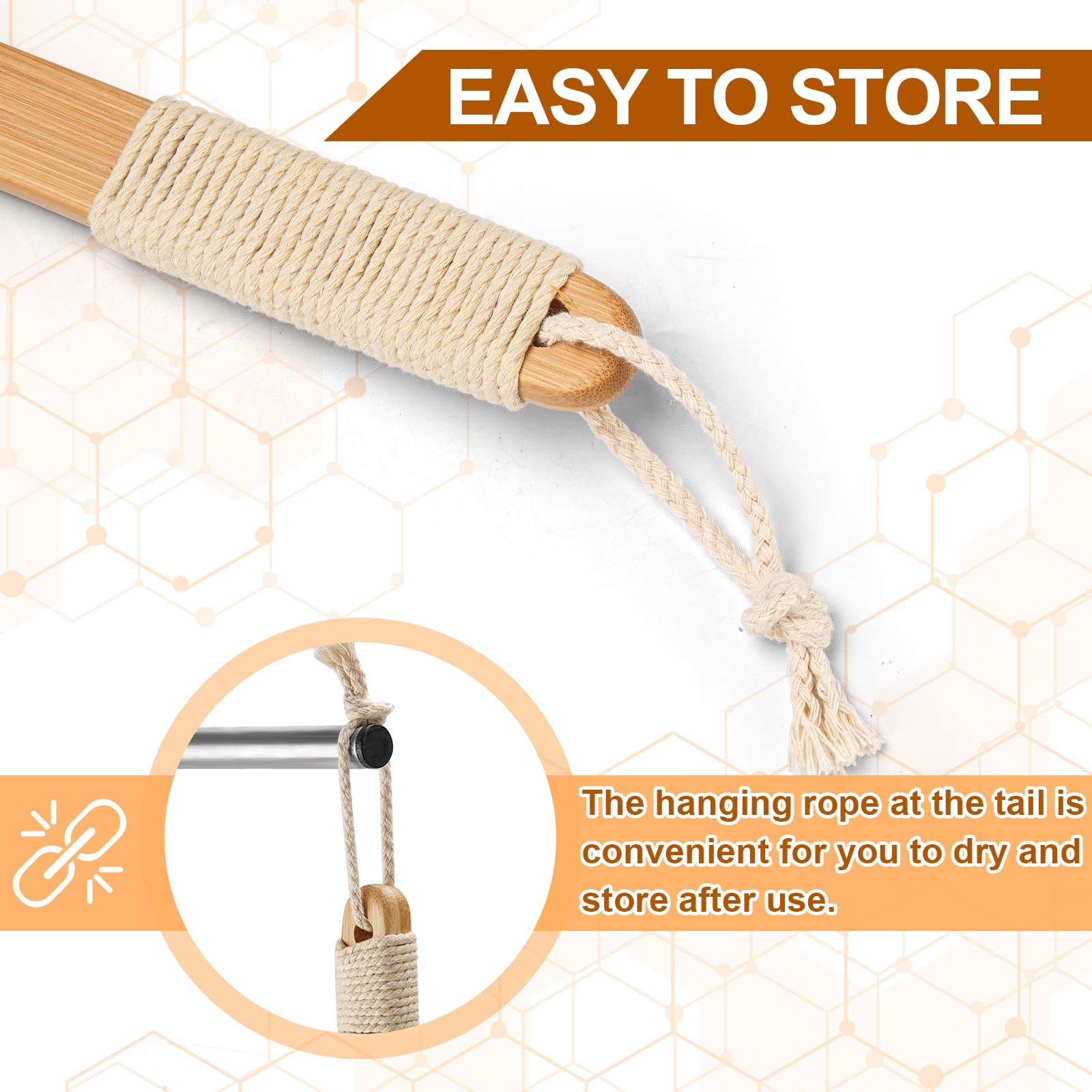 Brosse Eaxun utilisation sèche stimule la circulation et donne de l'énergie.