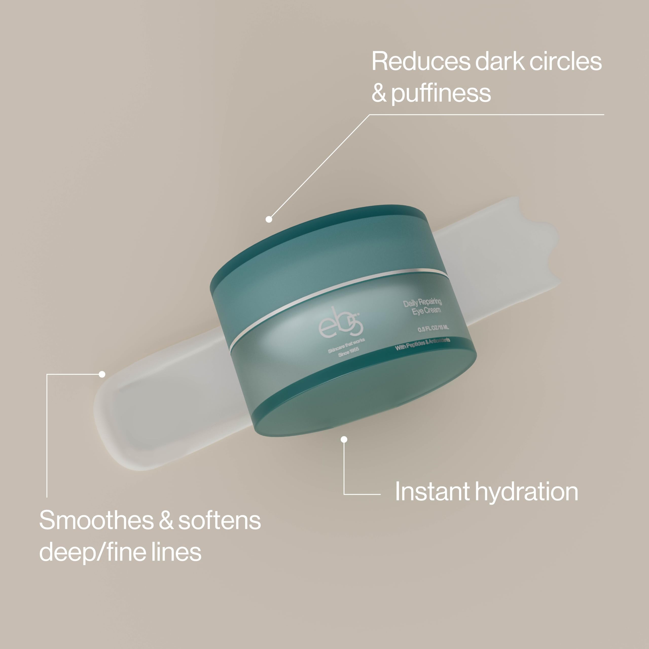 eb5 Daily Repair Eye Treatment — application douce adaptée à la routine quotidienne du regard