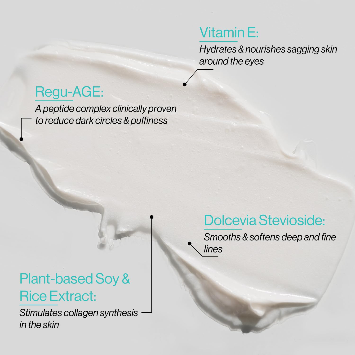 eb5 Daily Repair Eye Treatment — peptides soutenant le collagène autour du regard