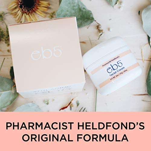 eb5 packaging front view signaling quality and trusted skincare line