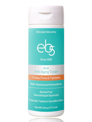 eb5 tonique visage aha - flacon clair raffermit et revitalise la peau.