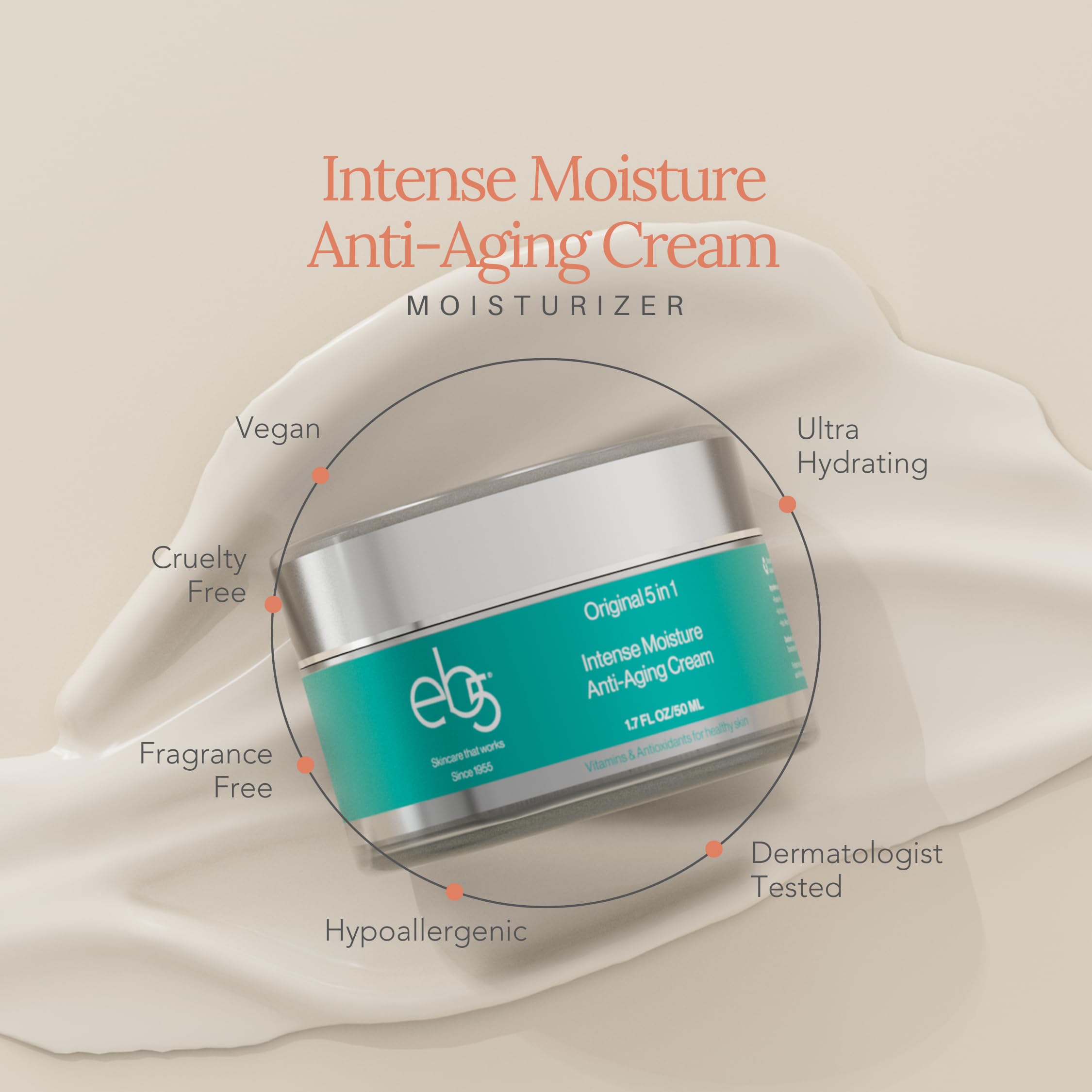eb5 Vitamine E et B5, soin nourrissant.