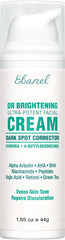 La crème Ebanel en flacon éclaircit les taches sur le visage et le corps.
