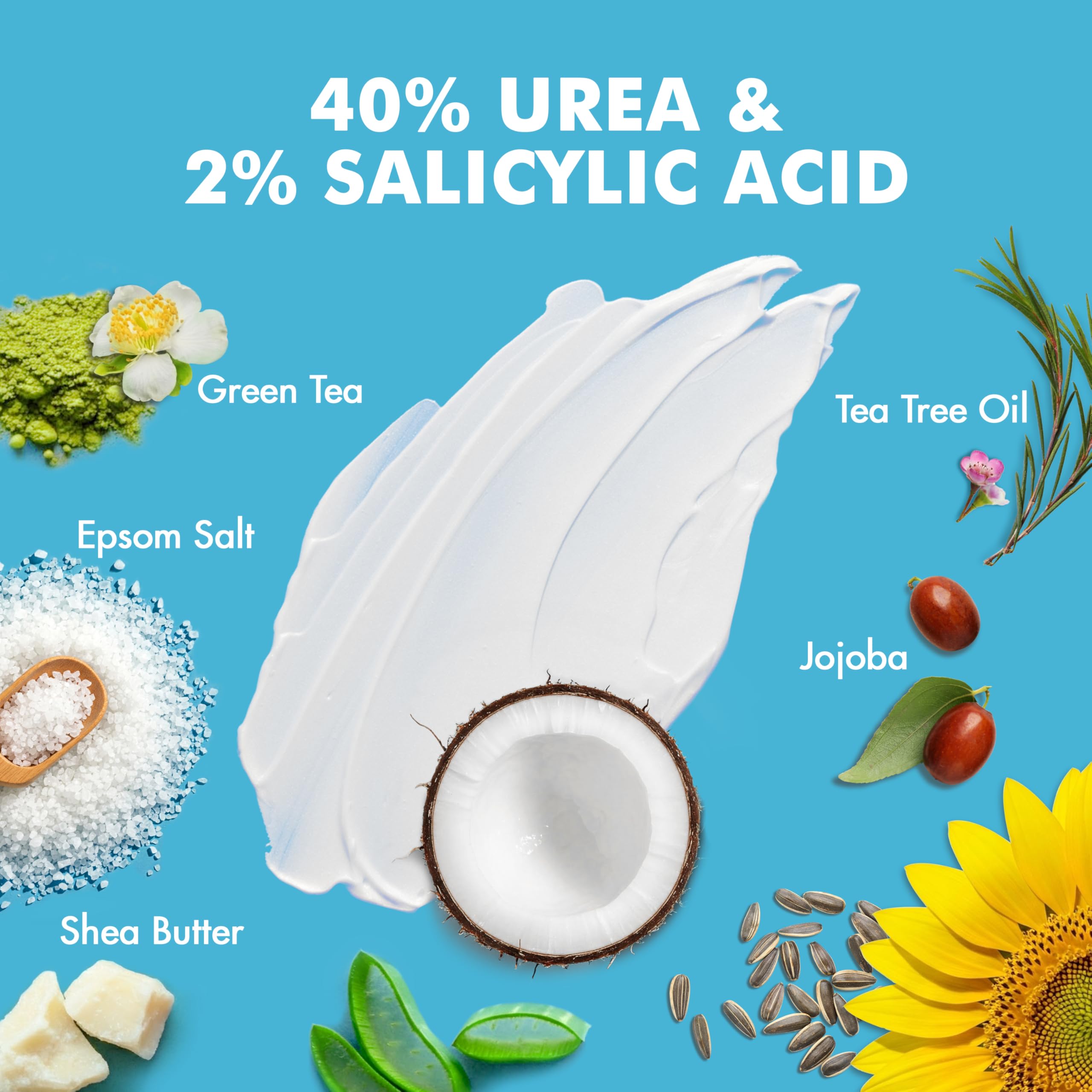 Crème urée 40 % Ebanel, apporte barrière protectrice et souplesse