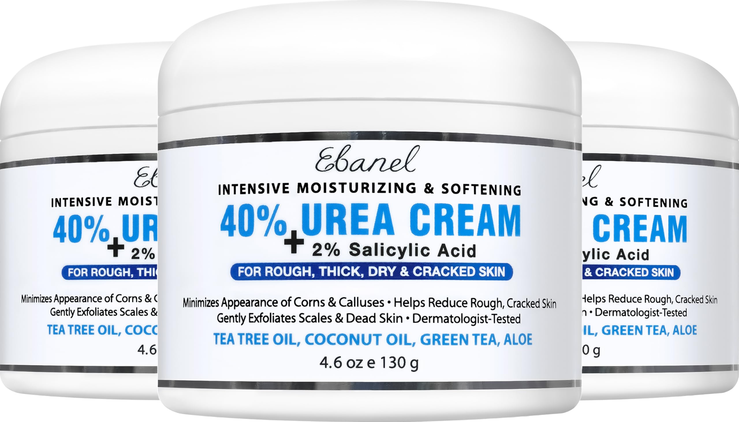 Ebanel Crème urée 40% pour pieds et talons, hydratation et douceur des callosités.