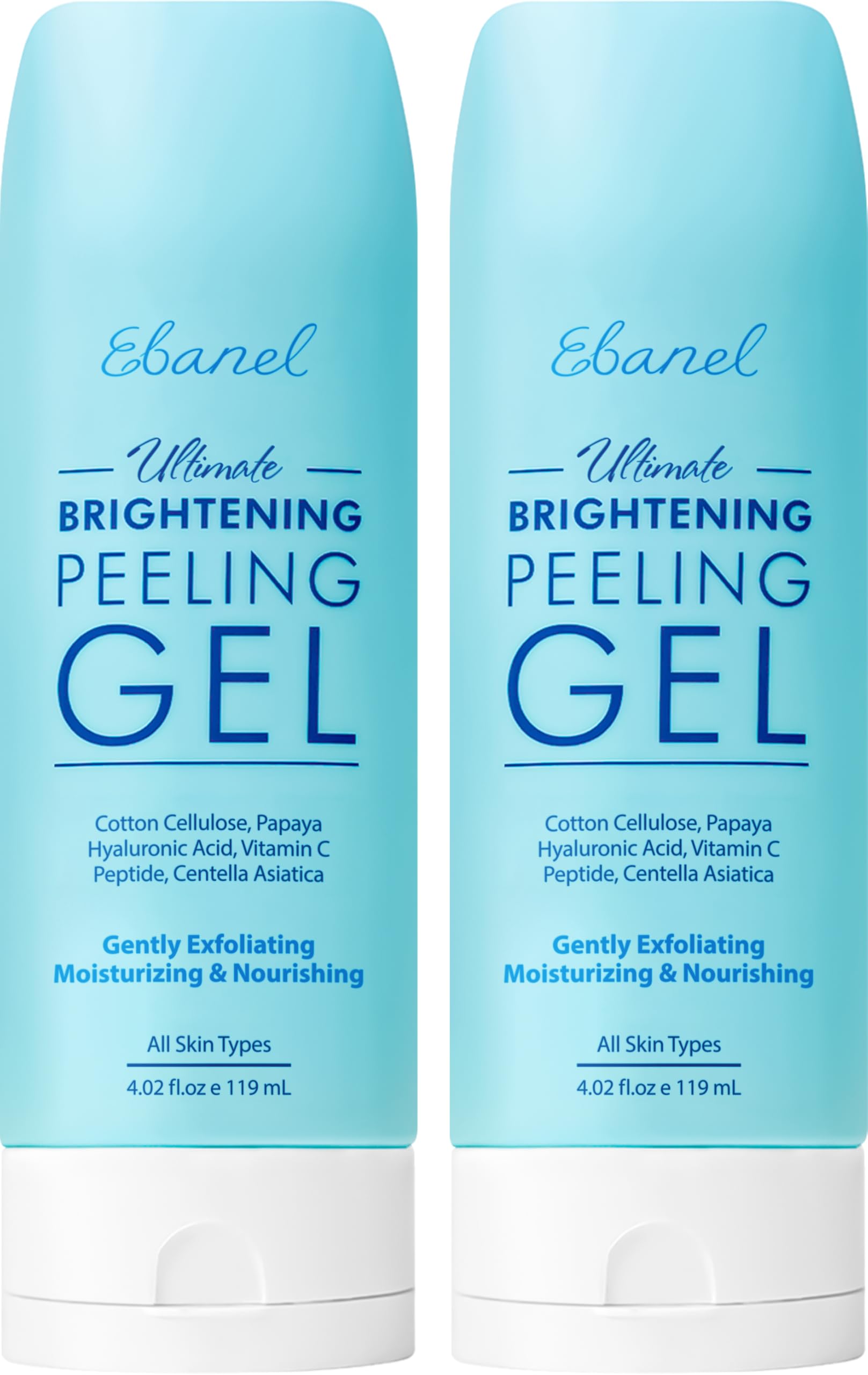  Ebanel gel gommant image montrant texture lisse et cellulose de coton pour exfoliation douce