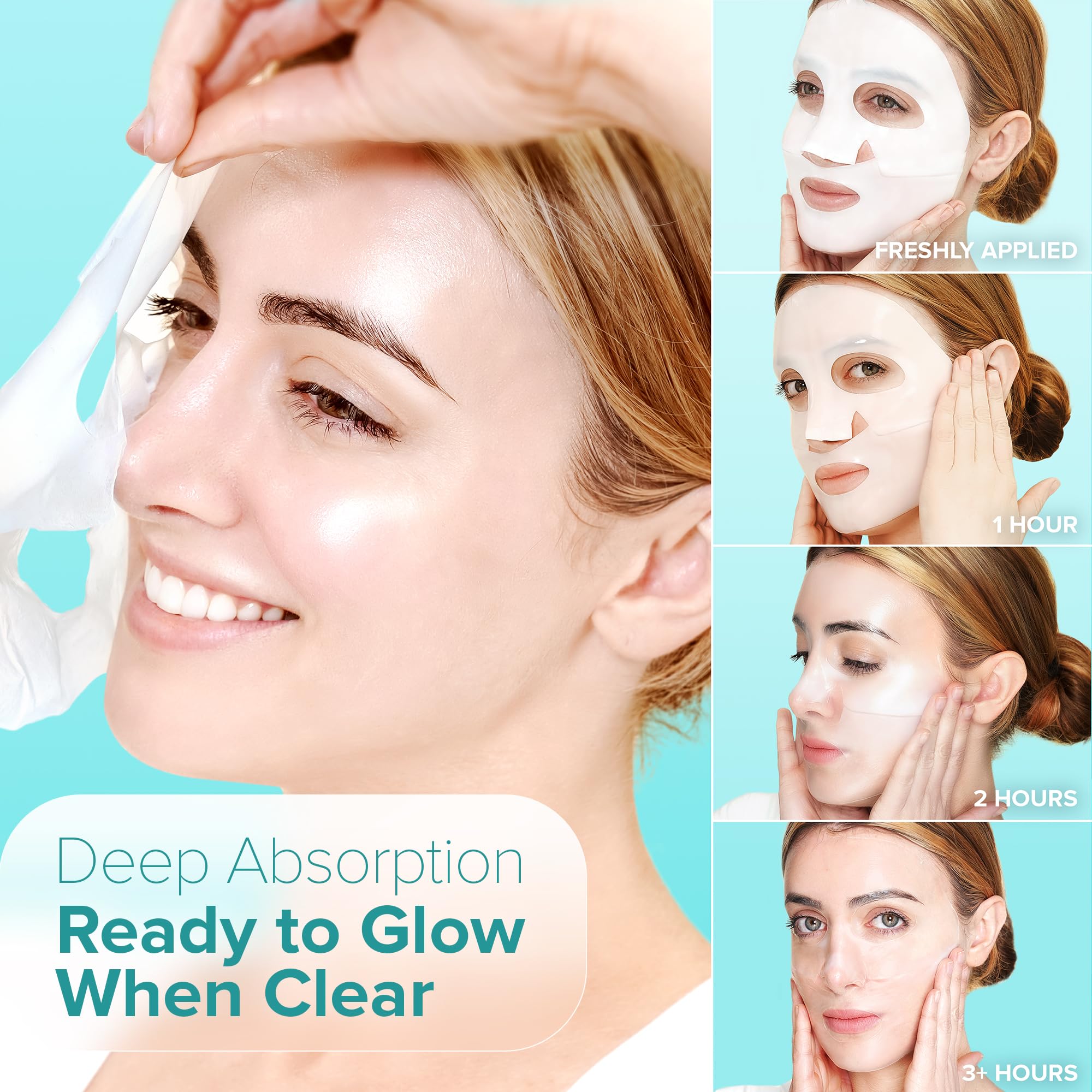 Masque Ebanel hydratant oligo-hyaluronique pour peau repulpée.