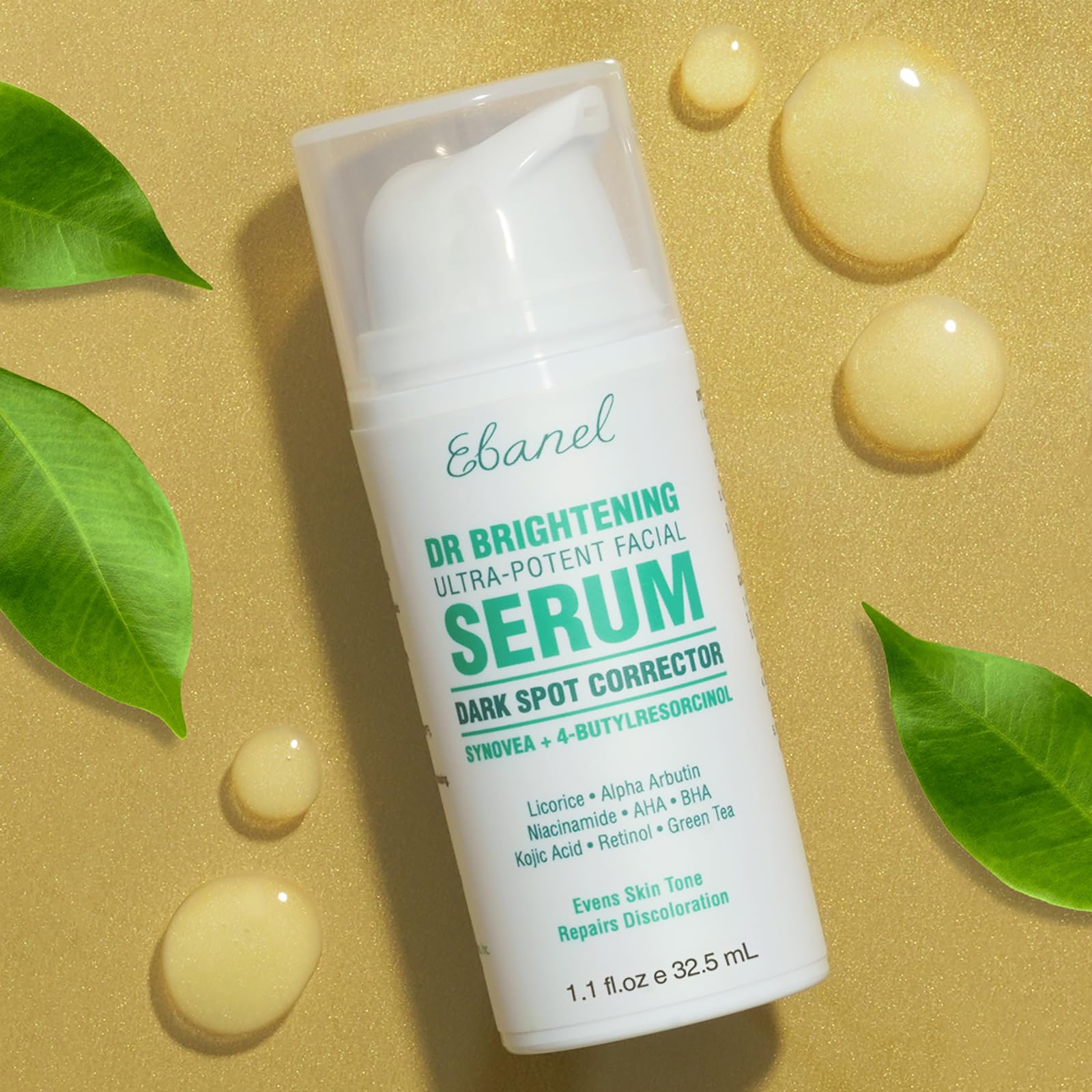 Ebanel Utilisation Sous Maquillage – Peut être appliqué avant ou après le fond de teint.