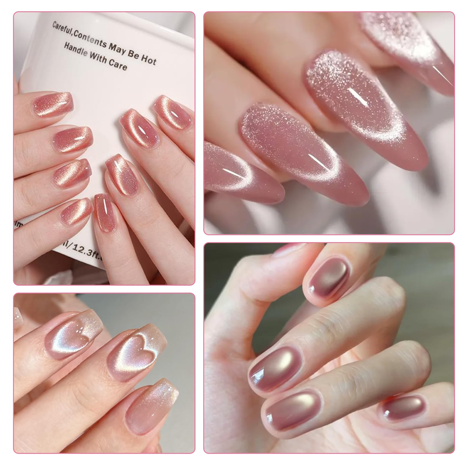 EBANKU coffret kit ongles œil de chat – idéal pour vos projets.