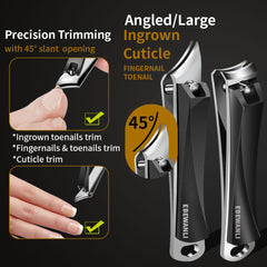EBEWANLI pointe anguleuse pour ongles incarnés avec précision ciblée.