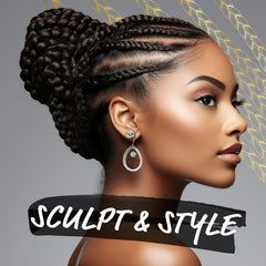 Gel Formule Tresses Texture: texture lisse qui dompte les mèches sans résidu