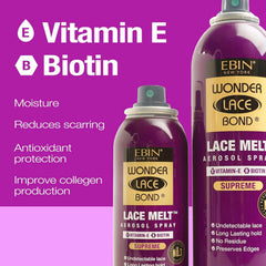 EBIN NEW YORK Wonder Lace Melt : sans résidu, application propre et nette.