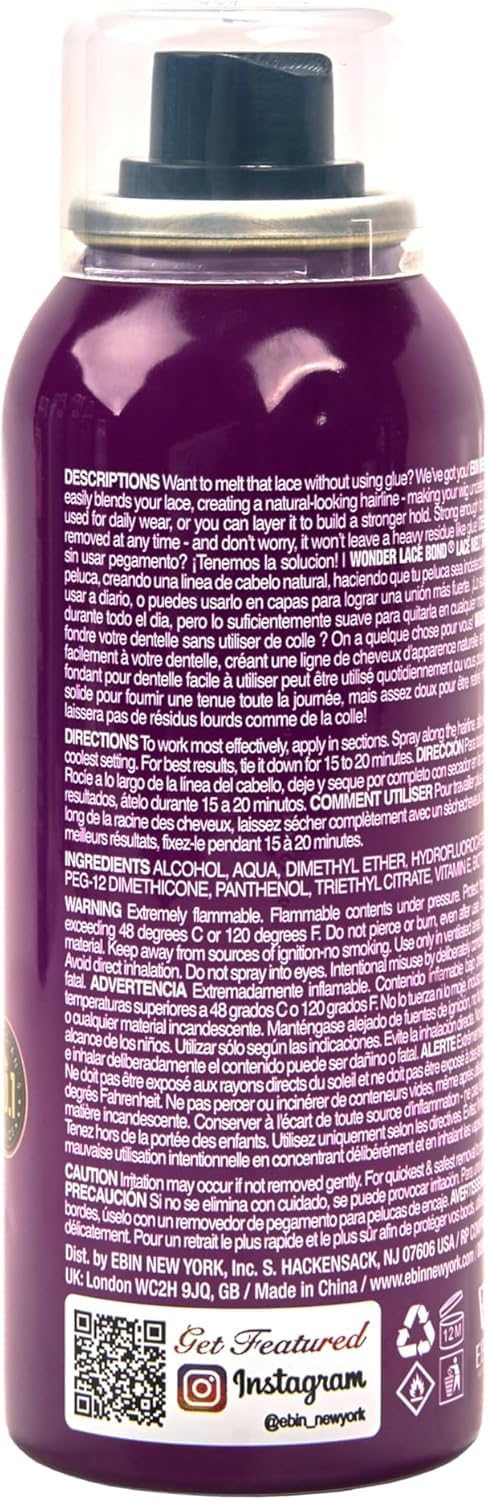 EBIN NEW YORK Wonder Lace Melt : usage quotidien simple et polyvalent sans compromis.